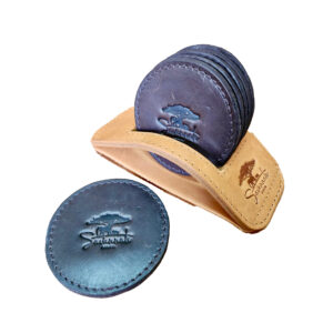 Leather Coaster Set